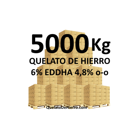 5000 Kg Quelato de Hierro 6% EDDHA 4.8% o-o